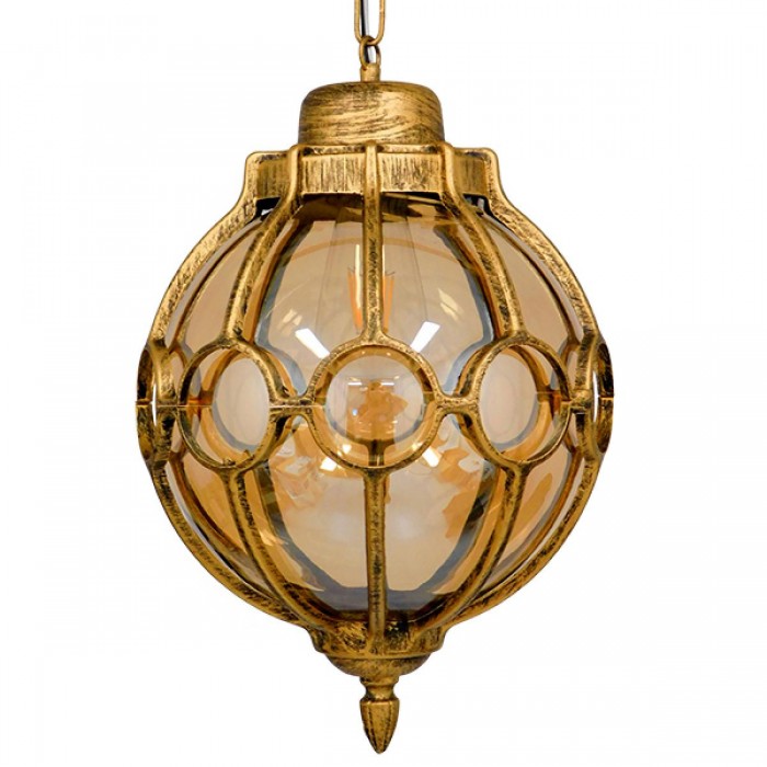 GloboStar® ETOILE 00987 Vintage Industrial Κρεμαστό Φωτιστικό Οροφής Μονόφωτο 1 x E27 Μπρονζέ Χρυσό Μεταλλικό Πλέγμα με Μελί Γυαλί Φ28 x Υ38cm GloboStar® ETOILE 00987 Vintage Industrial Κρεμαστό Φωτιστικό Οροφής Μονόφωτο 1 x E27 Μπρονζέ Χρυσό Μεταλλικό Πλέγμα με Μελί Γυαλί Φ28 x Υ38cm