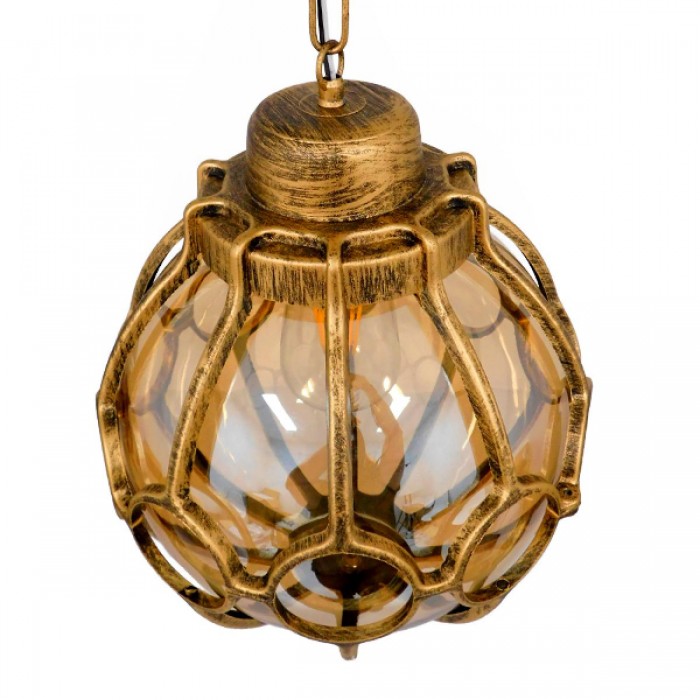 GloboStar® ETOILE 00987 Vintage Industrial Κρεμαστό Φωτιστικό Οροφής Μονόφωτο 1 x E27 Μπρονζέ Χρυσό Μεταλλικό Πλέγμα με Μελί Γυαλί Φ28 x Υ38cm GloboStar® ETOILE 00987 Vintage Industrial Κρεμαστό Φωτιστικό Οροφής Μονόφωτο 1 x E27 Μπρονζέ Χρυσό Μεταλλικό Πλέγμα με Μελί Γυαλί Φ28 x Υ38cm
