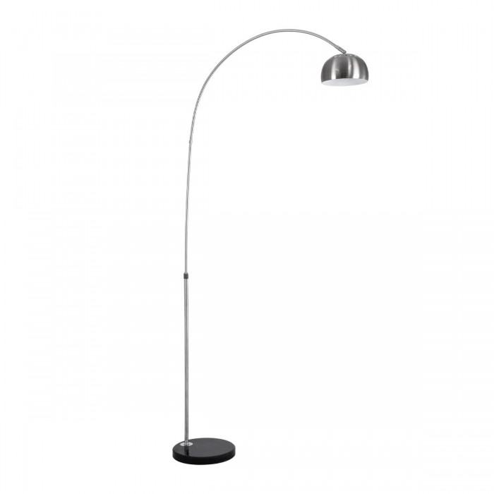 GloboStar® PRAGUE 00989 Μοντέρνο Επιδαπέδιο Φωτιστικό Μονόφωτο 1 x E27 IP20 Ασημί Μέταλλο με Μαύρο Μάρμαρο - Μ90 x Π29.5 x Υ180cm GloboStar® PRAGUE 00989 Μοντέρνο Επιδαπέδιο Φωτιστικό Μονόφωτο 1 x E27 IP20 Ασημί Μέταλλο με Μαύρο Μάρμαρο - Μ90 x Π29.5 x Υ180cm