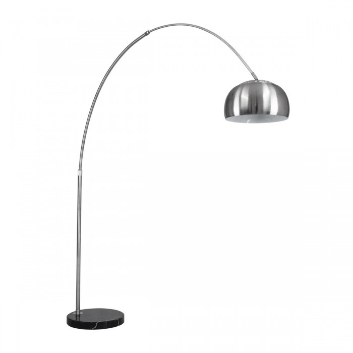 GloboStar® PRAGUE 00990 Μοντέρνο Επιδαπέδιο Φωτιστικό Μονόφωτο 1 x E27 IP20 Ασημί Αλουμίνιο με Μαύρο Μάρμαρο - Μ210 x Π45 x Υ220cm GloboStar® PRAGUE 00990 Μοντέρνο Επιδαπέδιο Φωτιστικό Μονόφωτο 1 x E27 IP20 Ασημί Αλουμίνιο με Μαύρο Μάρμαρο - Μ210 x Π45 x Υ220cm