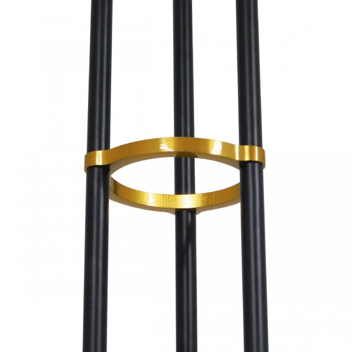 GloboStar® VELVET 00994 Μοντέρνο Industrial Φωτιστικό Οροφής Πολύφωτο 6 x G9 Μαύρο - Χρυσό Μεταλλικό Φ80 x Y85cm GloboStar® VELVET 00994 Μοντέρνο Industrial Φωτιστικό Οροφής Πολύφωτο 6 x G9 Μαύρο - Χρυσό Μεταλλικό Φ80 x Y85cm