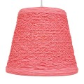 GloboStar® PLAYROOM 00996 Vintage Κρεμαστό Φωτιστικό Οροφής Μονόφωτο 1 x E27 Ροζ Ξύλινο Ψάθινο Rattan Φ32 x Υ27cm GloboStar® PLAYROOM 00996 Vintage Κρεμαστό Φωτιστικό Οροφής Μονόφωτο 1 x E27 Ροζ Ξύλινο Ψάθινο Rattan Φ32 x Υ27cm