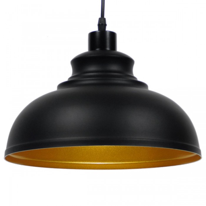 GloboStar® ANDY 01000 Μοντέρνο Κρεμαστό Φωτιστικό Οροφής Μονόφωτο Μαύρο Μεταλλικό Καμπάνα Φ35 x Υ28cm GloboStar® ANDY 01000 Μοντέρνο Κρεμαστό Φωτιστικό Οροφής Μονόφωτο Μαύρο Μεταλλικό Καμπάνα Φ35 x Υ28cm