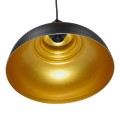 GloboStar® ANDY 01000 Μοντέρνο Κρεμαστό Φωτιστικό Οροφής Μονόφωτο Μαύρο Μεταλλικό Καμπάνα Φ35 x Υ28cm GloboStar® ANDY 01000 Μοντέρνο Κρεμαστό Φωτιστικό Οροφής Μονόφωτο Μαύρο Μεταλλικό Καμπάνα Φ35 x Υ28cm