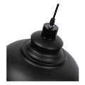 GloboStar® ANDY 01000 Μοντέρνο Κρεμαστό Φωτιστικό Οροφής Μονόφωτο Μαύρο Μεταλλικό Καμπάνα Φ35 x Υ28cm GloboStar® ANDY 01000 Μοντέρνο Κρεμαστό Φωτιστικό Οροφής Μονόφωτο Μαύρο Μεταλλικό Καμπάνα Φ35 x Υ28cm