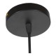 GloboStar® ANDY 01000 Μοντέρνο Κρεμαστό Φωτιστικό Οροφής Μονόφωτο Μαύρο Μεταλλικό Καμπάνα Φ35 x Υ28cm GloboStar® ANDY 01000 Μοντέρνο Κρεμαστό Φωτιστικό Οροφής Μονόφωτο Μαύρο Μεταλλικό Καμπάνα Φ35 x Υ28cm