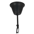 GloboStar® ESTELLE 01003 Vintage Industrial Κρεμαστό Φωτιστικό Οροφής Πολύφωτο Μαύρο Μεταλλικό Πολυέλαιος Φ65 x Y55cm