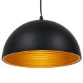 GloboStar® CHIME 01004 Μοντέρνο Κρεμαστό Φωτιστικό Οροφής Μονόφωτο Μαύρο Μεταλλικό Καμπάνα Φ30 x Y15cm GloboStar® CHIME 01004 Μοντέρνο Κρεμαστό Φωτιστικό Οροφής Μονόφωτο Μαύρο Μεταλλικό Καμπάνα Φ30 x Y15cm