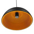 GloboStar® CHIME 01004 Μοντέρνο Κρεμαστό Φωτιστικό Οροφής Μονόφωτο Μαύρο Μεταλλικό Καμπάνα Φ30 x Y15cm GloboStar® CHIME 01004 Μοντέρνο Κρεμαστό Φωτιστικό Οροφής Μονόφωτο Μαύρο Μεταλλικό Καμπάνα Φ30 x Y15cm