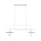 GloboStar® REGAL 01008 Vintage Industrial Φωτιστικό Οροφής Δίφωτο Λευκό Μεταλλικό Ράγα Μ67 x Π26 x Υ85cm GloboStar® REGAL 01008 Vintage Industrial Φωτιστικό Οροφής Δίφωτο Λευκό Μεταλλικό Ράγα Μ67 x Π26 x Υ85cm