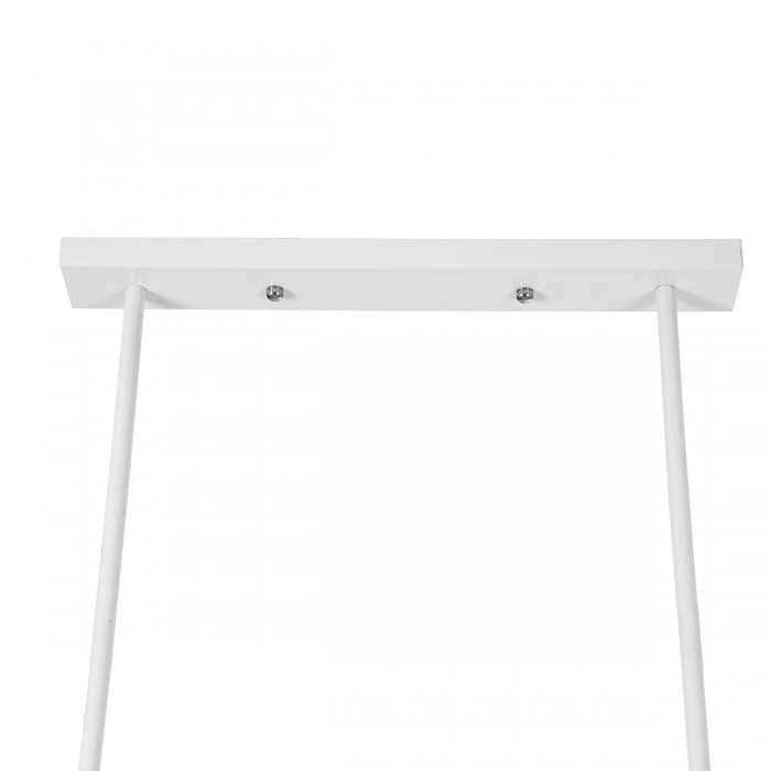 GloboStar® REGAL 01008 Vintage Industrial Φωτιστικό Οροφής Δίφωτο Λευκό Μεταλλικό Ράγα Μ67 x Π26 x Υ85cm GloboStar® REGAL 01008 Vintage Industrial Φωτιστικό Οροφής Δίφωτο Λευκό Μεταλλικό Ράγα Μ67 x Π26 x Υ85cm