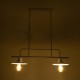 GloboStar® REGAL 01008 Vintage Industrial Φωτιστικό Οροφής Δίφωτο Λευκό Μεταλλικό Ράγα Μ67 x Π26 x Υ85cm GloboStar® REGAL 01008 Vintage Industrial Φωτιστικό Οροφής Δίφωτο Λευκό Μεταλλικό Ράγα Μ67 x Π26 x Υ85cm
