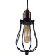 GloboStar® CAMBER 01016 Vintage Industrial Κρεμαστό Φωτιστικό Οροφής Μονόφωτο Μαύρο Μεταλλικό Πλέγμα Φ11 x Y25cm GloboStar® CAMBER 01016 Vintage Industrial Κρεμαστό Φωτιστικό Οροφής Μονόφωτο Μαύρο Μεταλλικό Πλέγμα Φ11 x Y25cm
