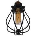 GloboStar® CAMBER 01016 Vintage Industrial Κρεμαστό Φωτιστικό Οροφής Μονόφωτο Μαύρο Μεταλλικό Πλέγμα Φ11 x Y25cm GloboStar® CAMBER 01016 Vintage Industrial Κρεμαστό Φωτιστικό Οροφής Μονόφωτο Μαύρο Μεταλλικό Πλέγμα Φ11 x Y25cm