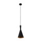 GloboStar® SHANGHAI BLACK 01025-C Μοντέρνο Κρεμαστό Φωτιστικό Οροφής Μονόφωτο 1 x E27 Μαύρο Μεταλλικό Καμπάνα Φ19 x Υ38cm GloboStar® SHANGHAI BLACK 01025-C Μοντέρνο Κρεμαστό Φωτιστικό Οροφής Μονόφωτο 1 x E27 Μαύρο Μεταλλικό Καμπάνα Φ19 x Υ38cm