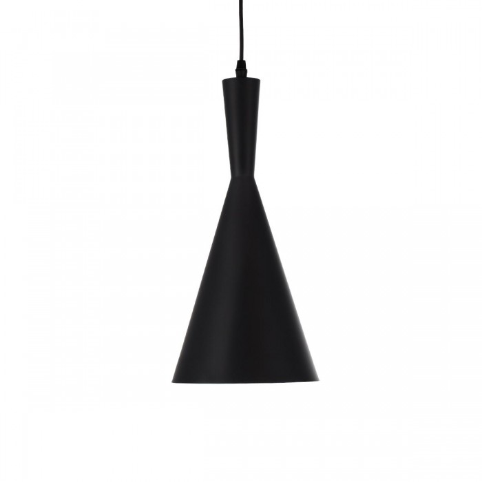 GloboStar® SHANGHAI BLACK 01025-C Μοντέρνο Κρεμαστό Φωτιστικό Οροφής Μονόφωτο 1 x E27 Μαύρο Μεταλλικό Καμπάνα Φ19 x Υ38cm GloboStar® SHANGHAI BLACK 01025-C Μοντέρνο Κρεμαστό Φωτιστικό Οροφής Μονόφωτο 1 x E27 Μαύρο Μεταλλικό Καμπάνα Φ19 x Υ38cm