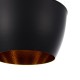 GloboStar® SHANGHAI BLACK 01025 SET 3 Μοντέρνα Κρεμαστά Φωτιστικά Οροφής Τρίφωτο 3 x E27 Μαύρα Μεταλλικά Καμπάνα GloboStar® SHANGHAI BLACK 01025 SET 3 Μοντέρνα Κρεμαστά Φωτιστικά Οροφής Τρίφωτο 3 x E27 Μαύρα Μεταλλικά Καμπάνα