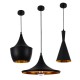 GloboStar® SHANGHAI BLACK 01025 SET 3 Μοντέρνα Κρεμαστά Φωτιστικά Οροφής Τρίφωτο 3 x E27 Μαύρα Μεταλλικά Καμπάνα GloboStar® SHANGHAI BLACK 01025 SET 3 Μοντέρνα Κρεμαστά Φωτιστικά Οροφής Τρίφωτο 3 x E27 Μαύρα Μεταλλικά Καμπάνα