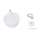 GloboStar® SHANGHAI WHITE 01026-A Μοντέρνο Κρεμαστό Φωτιστικό Οροφής Μονόφωτο 1 x E27 Λευκό Μεταλλικό Καμπάνα Φ25 x Υ30cm GloboStar® SHANGHAI WHITE 01026-A Μοντέρνο Κρεμαστό Φωτιστικό Οροφής Μονόφωτο 1 x E27 Λευκό Μεταλλικό Καμπάνα Φ25 x Υ30cm