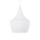GloboStar® SHANGHAI WHITE 01026-A Μοντέρνο Κρεμαστό Φωτιστικό Οροφής Μονόφωτο 1 x E27 Λευκό Μεταλλικό Καμπάνα Φ25 x Υ30cm GloboStar® SHANGHAI WHITE 01026-A Μοντέρνο Κρεμαστό Φωτιστικό Οροφής Μονόφωτο 1 x E27 Λευκό Μεταλλικό Καμπάνα Φ25 x Υ30cm