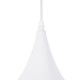 GloboStar® SHANGHAI WHITE 01026-A Μοντέρνο Κρεμαστό Φωτιστικό Οροφής Μονόφωτο 1 x E27 Λευκό Μεταλλικό Καμπάνα Φ25 x Υ30cm GloboStar® SHANGHAI WHITE 01026-A Μοντέρνο Κρεμαστό Φωτιστικό Οροφής Μονόφωτο 1 x E27 Λευκό Μεταλλικό Καμπάνα Φ25 x Υ30cm