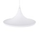 GloboStar® SHANGHAI WHITE 01026-B Μοντέρνο Κρεμαστό Φωτιστικό Οροφής Μονόφωτο 1 x E27 Λευκό Μεταλλικό Καμπάνα Φ37 x Υ17cm GloboStar® SHANGHAI WHITE 01026-B Μοντέρνο Κρεμαστό Φωτιστικό Οροφής Μονόφωτο 1 x E27 Λευκό Μεταλλικό Καμπάνα Φ37 x Υ17cm