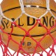 GloboStar® NBA 01027 Μοντέρνο Κρεμαστό Φωτιστικό Οροφής Μονόφωτο 1 x E27 Πορτοκαλί Μεταλλικό Πλέγμα Φ32 x Y58cm