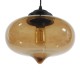 GloboStar® QUINN 01029 Vintage Κρεμαστό Φωτιστικό Οροφής Μονόφωτο 1 x E27 Γυάλινο Φιμέ Καφέ Φ26 x Y20cm GloboStar® QUINN 01029 Vintage Κρεμαστό Φωτιστικό Οροφής Μονόφωτο 1 x E27 Γυάλινο Φιμέ Καφέ Φ26 x Y20cm