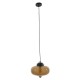 GloboStar® QUINN 01029 Vintage Κρεμαστό Φωτιστικό Οροφής Μονόφωτο 1 x E27 Γυάλινο Φιμέ Καφέ Φ26 x Y20cm GloboStar® QUINN 01029 Vintage Κρεμαστό Φωτιστικό Οροφής Μονόφωτο 1 x E27 Γυάλινο Φιμέ Καφέ Φ26 x Y20cm