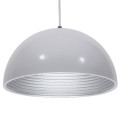 GloboStar® CHIME 01030 Μοντέρνο Κρεμαστό Φωτιστικό Οροφής Μονόφωτο Λευκό Μεταλλικό Καμπάνα Φ30 x Y15cm GloboStar® CHIME 01030 Μοντέρνο Κρεμαστό Φωτιστικό Οροφής Μονόφωτο Λευκό Μεταλλικό Καμπάνα Φ30 x Y15cm
