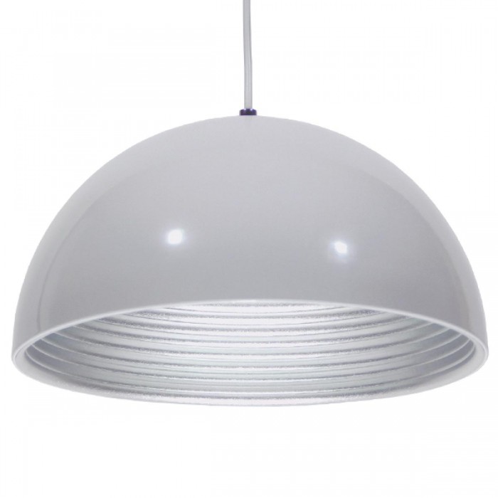 GloboStar® CHIME 01030 Μοντέρνο Κρεμαστό Φωτιστικό Οροφής Μονόφωτο Λευκό Μεταλλικό Καμπάνα Φ30 x Y15cm GloboStar® CHIME 01030 Μοντέρνο Κρεμαστό Φωτιστικό Οροφής Μονόφωτο Λευκό Μεταλλικό Καμπάνα Φ30 x Y15cm