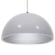 GloboStar® CHIME 01030 Μοντέρνο Κρεμαστό Φωτιστικό Οροφής Μονόφωτο Λευκό Μεταλλικό Καμπάνα Φ30 x Y15cm GloboStar® CHIME 01030 Μοντέρνο Κρεμαστό Φωτιστικό Οροφής Μονόφωτο Λευκό Μεταλλικό Καμπάνα Φ30 x Y15cm