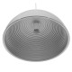 GloboStar® CHIME 01030 Μοντέρνο Κρεμαστό Φωτιστικό Οροφής Μονόφωτο Λευκό Μεταλλικό Καμπάνα Φ30 x Y15cm GloboStar® CHIME 01030 Μοντέρνο Κρεμαστό Φωτιστικό Οροφής Μονόφωτο Λευκό Μεταλλικό Καμπάνα Φ30 x Y15cm