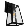 GloboStar® ASETYLIN 01032 Vintage Industrial Φωτιστικό Τοίχου Απλίκα Μονόφωτο Μαύρο Μεταλλικό με Γυαλί Μ17 x Π14 x Υ34cm GloboStar® ASETYLIN 01032 Vintage Industrial Φωτιστικό Τοίχου Απλίκα Μονόφωτο Μαύρο Μεταλλικό με Γυαλί Μ17 x Π14 x Υ34cm