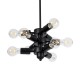GloboStar® DELIR 01035 Μοντέρνο Industrial Φωτιστικό Οροφής Πολύφωτο Μαύρο Μεταλλικό Φ24 x Y23cm GloboStar® DELIR 01035 Μοντέρνο Industrial Φωτιστικό Οροφής Πολύφωτο Μαύρο Μεταλλικό Φ24 x Y23cm