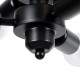 GloboStar® DELIR 01035 Μοντέρνο Industrial Φωτιστικό Οροφής Πολύφωτο Μαύρο Μεταλλικό Φ24 x Y23cm GloboStar® DELIR 01035 Μοντέρνο Industrial Φωτιστικό Οροφής Πολύφωτο Μαύρο Μεταλλικό Φ24 x Y23cm