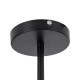 GloboStar® DELIR 01035 Μοντέρνο Industrial Φωτιστικό Οροφής Πολύφωτο Μαύρο Μεταλλικό Φ24 x Y23cm GloboStar® DELIR 01035 Μοντέρνο Industrial Φωτιστικό Οροφής Πολύφωτο Μαύρο Μεταλλικό Φ24 x Y23cm