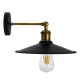 GloboStar® MINIMALL 01039 Vintage Industrial Φωτιστικό Τοίχου Απλίκα Μονόφωτο Μαύρο Μεταλλικό Καμπάνα Φ26 x Μ39 x Π26 x Υ18cm GloboStar® MINIMALL 01039 Vintage Industrial Φωτιστικό Τοίχου Απλίκα Μονόφωτο Μαύρο Μεταλλικό Καμπάνα Φ26 x Μ39 x Π26 x Υ18cm