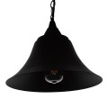 GloboStar® CLOCHER 01041 Vintage Industrial Κρεμαστό Φωτιστικό Οροφής Μονόφωτο 1 x E27 Μαύρο Μεταλλικό Καμπάνα Φ29 x Y34cm GloboStar® CLOCHER 01041 Vintage Industrial Κρεμαστό Φωτιστικό Οροφής Μονόφωτο 1 x E27 Μαύρο Μεταλλικό Καμπάνα Φ29 x Y34cm