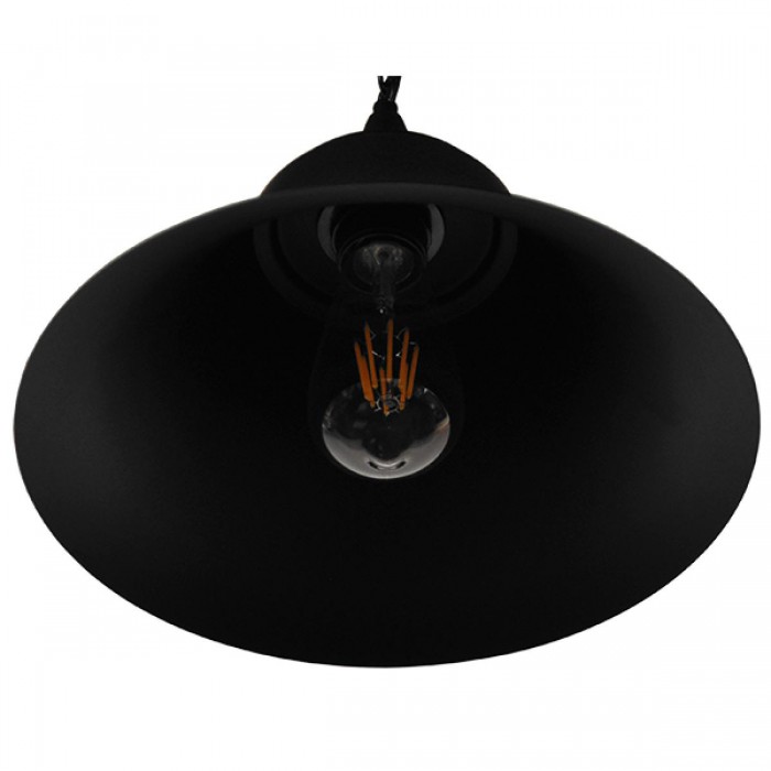 GloboStar® CLOCHER 01041 Vintage Industrial Κρεμαστό Φωτιστικό Οροφής Μονόφωτο 1 x E27 Μαύρο Μεταλλικό Καμπάνα Φ29 x Y34cm GloboStar® CLOCHER 01041 Vintage Industrial Κρεμαστό Φωτιστικό Οροφής Μονόφωτο 1 x E27 Μαύρο Μεταλλικό Καμπάνα Φ29 x Y34cm