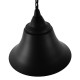 GloboStar® CLOCHER 01041 Vintage Industrial Κρεμαστό Φωτιστικό Οροφής Μονόφωτο 1 x E27 Μαύρο Μεταλλικό Καμπάνα Φ29 x Y34cm GloboStar® CLOCHER 01041 Vintage Industrial Κρεμαστό Φωτιστικό Οροφής Μονόφωτο 1 x E27 Μαύρο Μεταλλικό Καμπάνα Φ29 x Y34cm