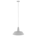 GloboStar® RAY 01043 Vintage Industrial Κρεμαστό Φωτιστικό Οροφής Μονόφωτο 1 x E27 Λευκό Μεταλλικό Καμπάνα Φ36 x Y25cm GloboStar® RAY 01043 Vintage Industrial Κρεμαστό Φωτιστικό Οροφής Μονόφωτο 1 x E27 Λευκό Μεταλλικό Καμπάνα Φ36 x Y25cm