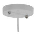 GloboStar® RAY 01043 Vintage Industrial Κρεμαστό Φωτιστικό Οροφής Μονόφωτο 1 x E27 Λευκό Μεταλλικό Καμπάνα Φ36 x Y25cm GloboStar® RAY 01043 Vintage Industrial Κρεμαστό Φωτιστικό Οροφής Μονόφωτο 1 x E27 Λευκό Μεταλλικό Καμπάνα Φ36 x Y25cm