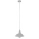 GloboStar® RAY 01044 Vintage Industrial Κρεμαστό Φωτιστικό Οροφής Μονόφωτο 1 x E27 Λευκό Μεταλλικό Καμπάνα Φ26 x Y25cm GloboStar® RAY 01044 Vintage Industrial Κρεμαστό Φωτιστικό Οροφής Μονόφωτο 1 x E27 Λευκό Μεταλλικό Καμπάνα Φ26 x Y25cm