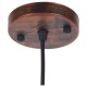 GloboStar® RAY 01046 Vintage Industrial Κρεμαστό Φωτιστικό Οροφής Μονόφωτο 1 x E27 Καφέ Σκουριά Μεταλλικό Καμπάνα Φ36 x Y25cm GloboStar® RAY 01046 Vintage Industrial Κρεμαστό Φωτιστικό Οροφής Μονόφωτο 1 x E27 Καφέ Σκουριά Μεταλλικό Καμπάνα Φ36 x Y25cm