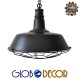 GloboStar® BARN 01048 Vintage Industrial Κρεμαστό Φωτιστικό Οροφής Μονόφωτο 1 x E27 Μαύρο Μεταλλικό Καμπάνα Φ46 x Y25cm GloboStar® BARN 01048 Vintage Industrial Κρεμαστό Φωτιστικό Οροφής Μονόφωτο 1 x E27 Μαύρο Μεταλλικό Καμπάνα Φ46 x Y25cm