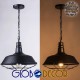 GloboStar® BARN 01048 Vintage Industrial Κρεμαστό Φωτιστικό Οροφής Μονόφωτο 1 x E27 Μαύρο Μεταλλικό Καμπάνα Φ46 x Y25cm GloboStar® BARN 01048 Vintage Industrial Κρεμαστό Φωτιστικό Οροφής Μονόφωτο 1 x E27 Μαύρο Μεταλλικό Καμπάνα Φ46 x Y25cm