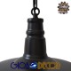 GloboStar® BARN 01048 Vintage Industrial Κρεμαστό Φωτιστικό Οροφής Μονόφωτο 1 x E27 Μαύρο Μεταλλικό Καμπάνα Φ46 x Y25cm GloboStar® BARN 01048 Vintage Industrial Κρεμαστό Φωτιστικό Οροφής Μονόφωτο 1 x E27 Μαύρο Μεταλλικό Καμπάνα Φ46 x Y25cm