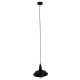 GloboStar® RAY 01050 Vintage Industrial Κρεμαστό Φωτιστικό Οροφής Μονόφωτο 1 x E27 Μαύρο Μεταλλικό Καμπάνα Φ26 x Y25cm GloboStar® RAY 01050 Vintage Industrial Κρεμαστό Φωτιστικό Οροφής Μονόφωτο 1 x E27 Μαύρο Μεταλλικό Καμπάνα Φ26 x Y25cm