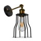 GloboStar® CATEL 01054 Vintage Industrial Φωτιστικό Τοίχου Απλίκα Μονόφωτο Μαύρο Μεταλλικό Πλέγμα Φ15 x Μ26 x Π15 x Υ30cm GloboStar® CATEL 01054 Vintage Industrial Φωτιστικό Τοίχου Απλίκα Μονόφωτο Μαύρο Μεταλλικό Πλέγμα Φ15 x Μ26 x Π15 x Υ30cm